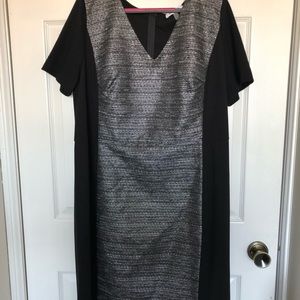 Black shimmery dress